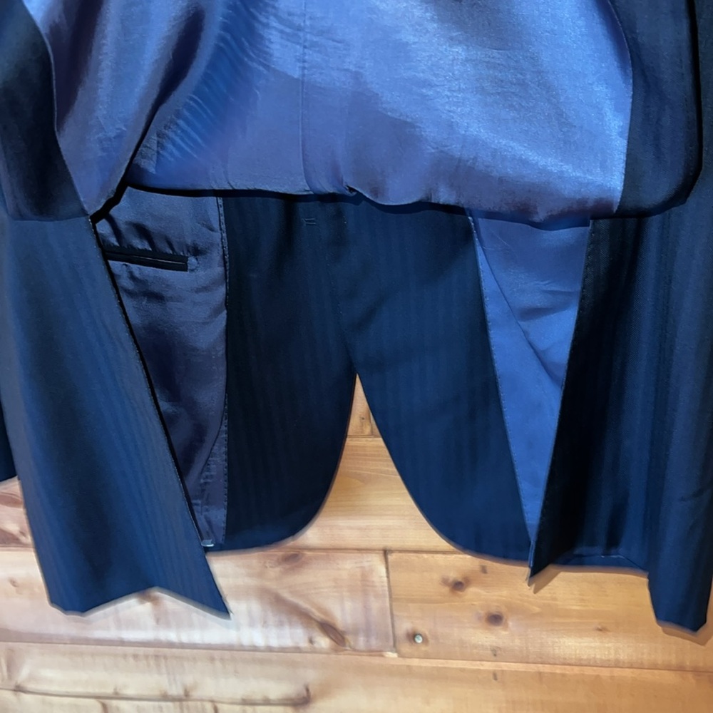 Suitsupply Lazio Napoli navy Tonal stripe blazer - Picture 6 of 15